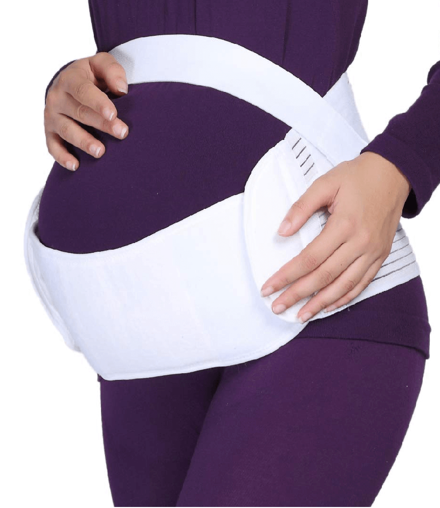 Cinturón de maternidad con capas de algodón y nailon