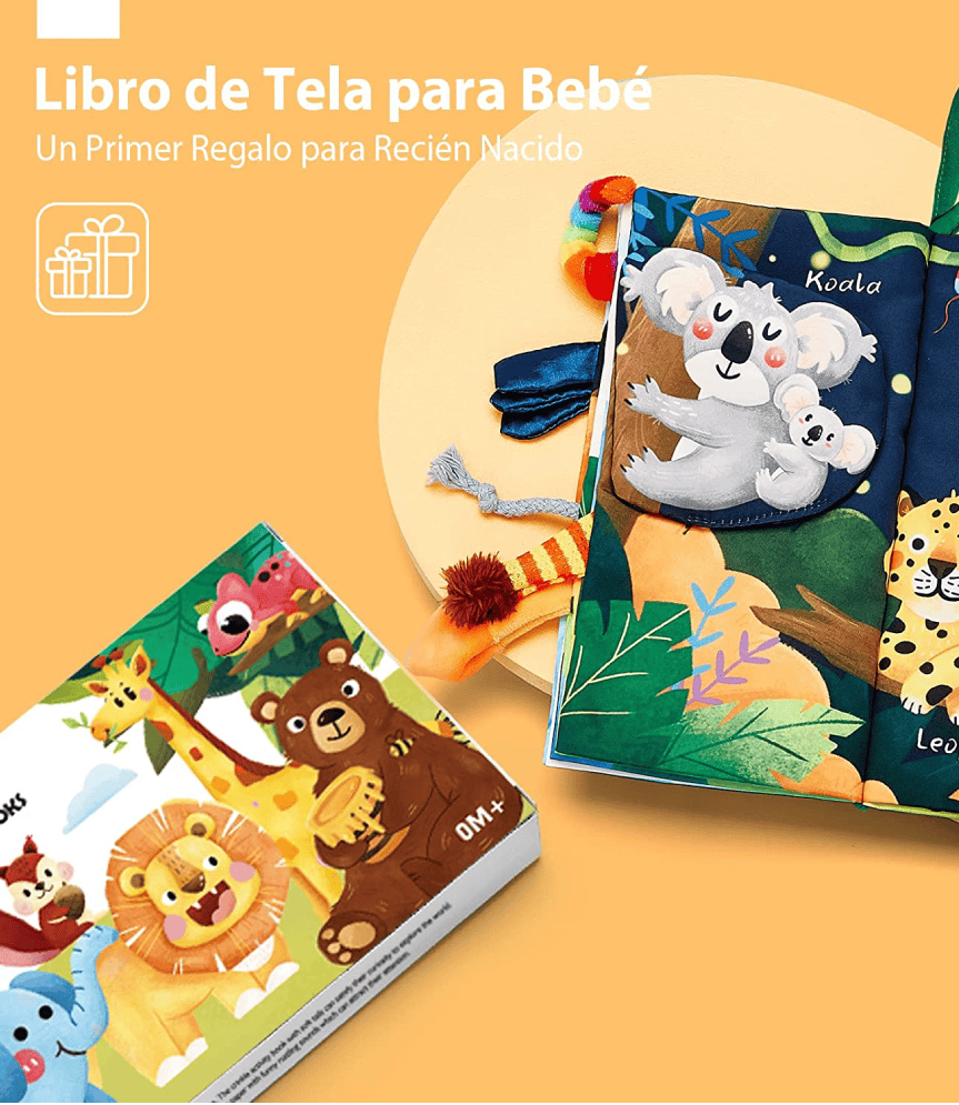 libros interactivos para bebes de descubrimiento hahaland