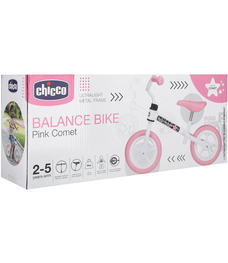 Caja de la bicicleta Pink Comet de CHICCO.